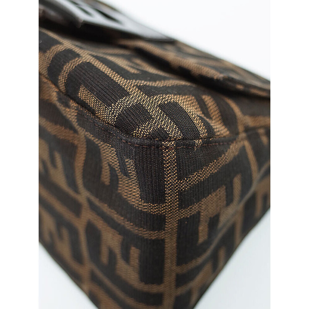 FENDI Zucca Zucca Baguette Bag Brown - Picture 9 of 9
